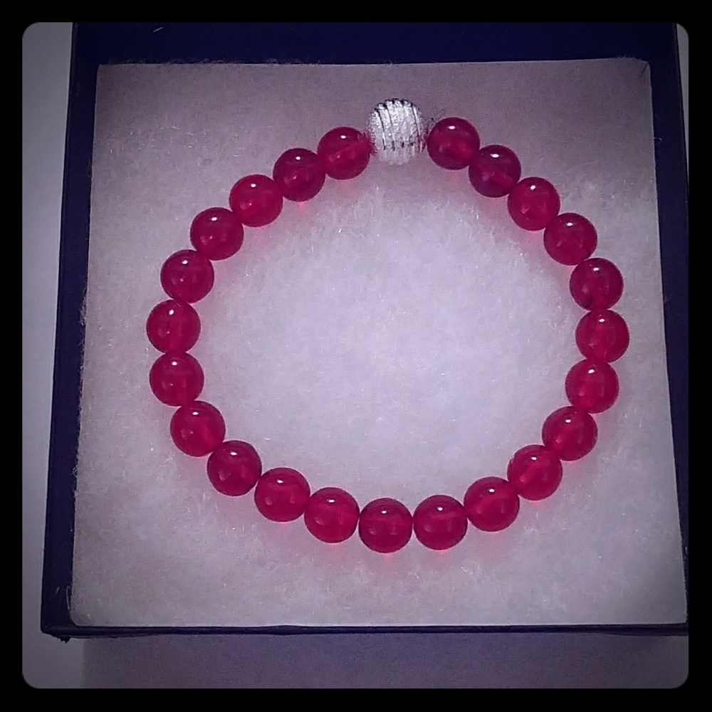 🔥CLEARANCE! Cherry Red Crystal Bracelet